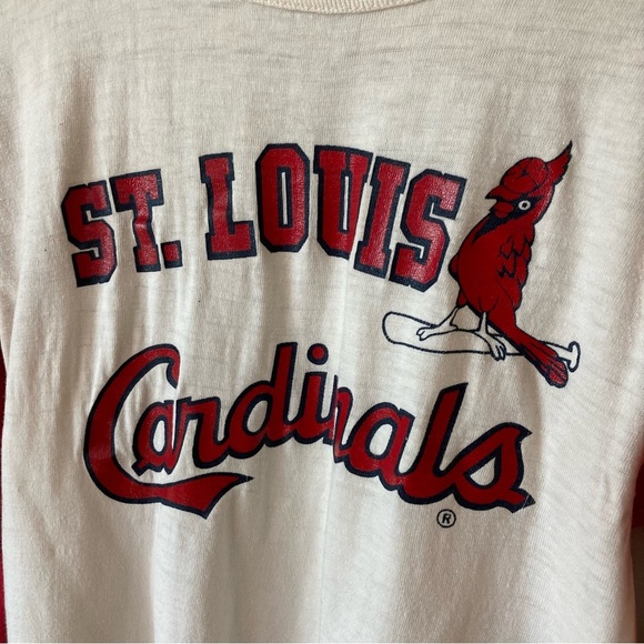 Vintage St. Louis Cardinals Raglan Shirt - Picture 4 of 10